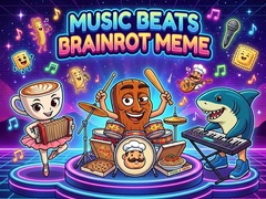 ເກມ Music Beats Brainrot Meme 