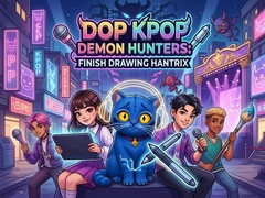 ເກມ DOP KPop Demon Hunters: Finish Drawing Hantrix