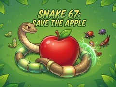 ເກມ Snake 67 Save the Apple