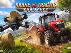 ເກມ Drone vs Tractor Challenge