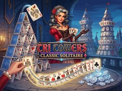 ເກມ Tri Towers Classic Solitaire