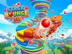 ເກມ Stack Bounce 3D