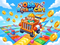 ເກມ Obby Rocket Cart
