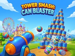 ເກມ Tower Smash: Can Blaster
