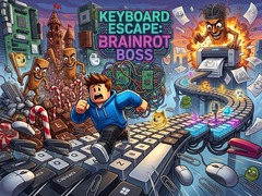 ເກມ Keyboard Escape: Brainrot Boss 