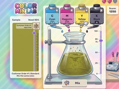 ເກມ Color Mix Lab