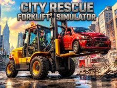 ເກມ City Rescue Forklift Simulator