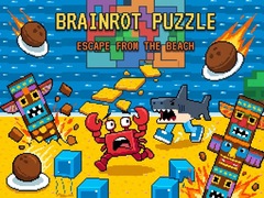 ເກມ Brainrot Puzzle: Escape from the Beach