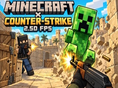 ເກມ Minecraft Counter Strike: 2.5D FPS