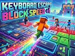 ເກມ Keyboard Escape Block Speed +1