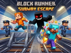 ເກມ Block Runner: Subway Escape