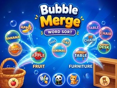ເກມ Bubble Merge: Word Sort