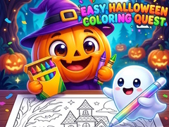 ເກມ Easy Halloween Coloring Quest