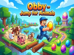 ເກມ Obby - Jump for Animals