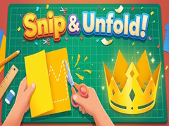 ເກມ Snip & Unfold!
