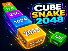 ເກມ Cube Snake 2048