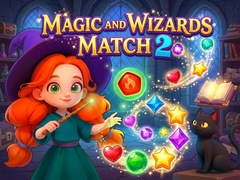 ເກມ Magic & Wizards Match 2