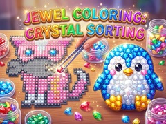 ເກມ Jewel Coloring: Crystal Sorting