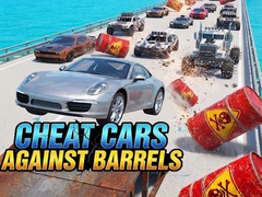 ເກມ Cheat cars against barrels