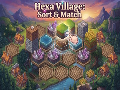 ເກມ Hexa Village: Sort & Match