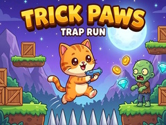 ເກມ Trick Paws Trap Run