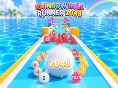 ເກມ Rainbow Ball Runner 2048