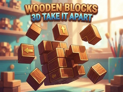 ເກມ Wooden Blocks 3D Take It Apart