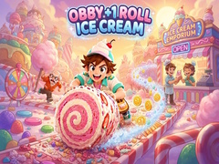 ເກມ Obby +1 Roll Ice Cream