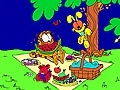 ເກມ Garfield online coloring