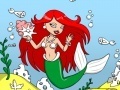 ເກມ Mermaid Aquarium Coloring Game