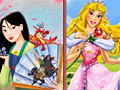 ເກມ Mulan And Aurora Similarities